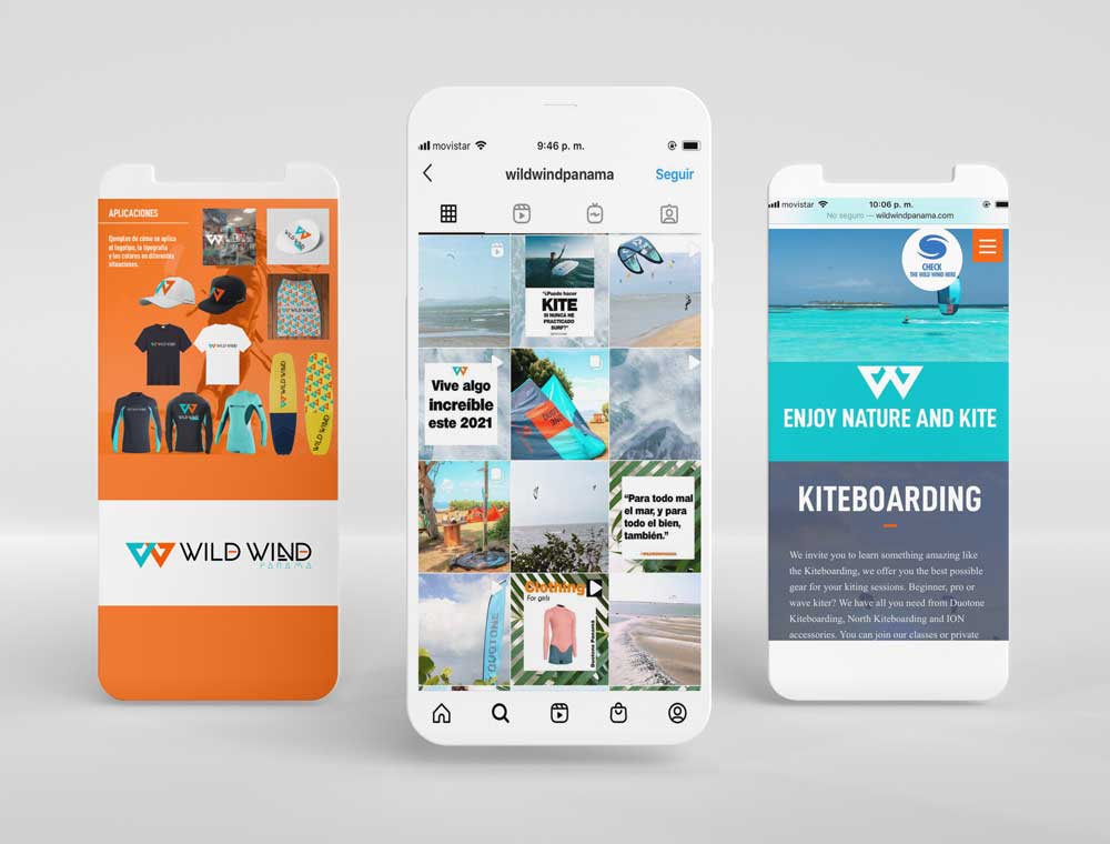 Nai Antillano's Wild Wind marketing mockup